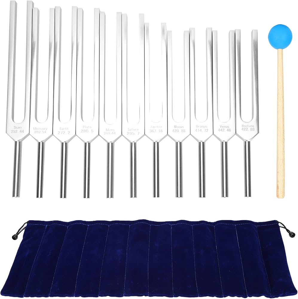 音叉 チャクラバーの惑星セット 11本セット 楽天市場】チャクラ音叉セット、ヒーリング用音叉チャクラセット